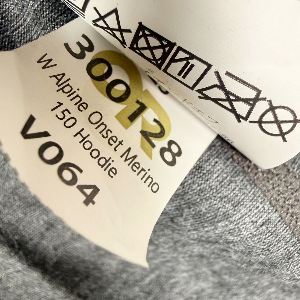 Outdoor Research Alpine Onset Merino 150 Hoodie Size XL Womens Charcoal Gray NEW - Picture 5 of 9